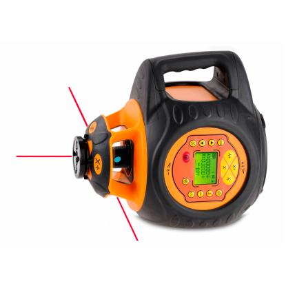 geo-FENNEL FL 510HV-G rotationslaser med FR 80-MM Tracking modtager