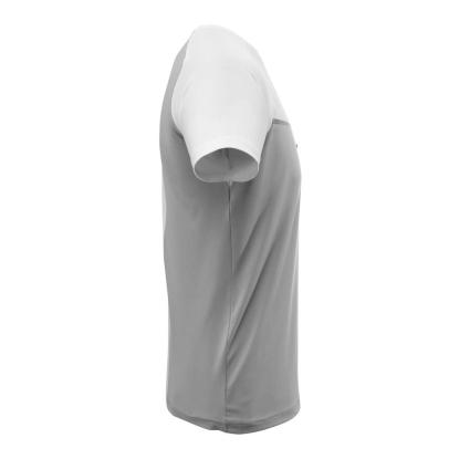 MASCOT ADVANCED T-shirt, grå-meleret/hvid