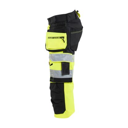 Blåkläder 1123 high vis knickers 4-vejs stretch, hi-vis gul/sort
