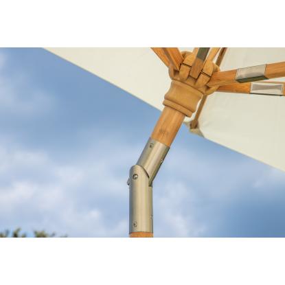 Venture Design Cerox parasol, natur/hvid, Ø270 cm