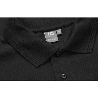 ID PRO Wear 0320 poloshirt med lomme, sort