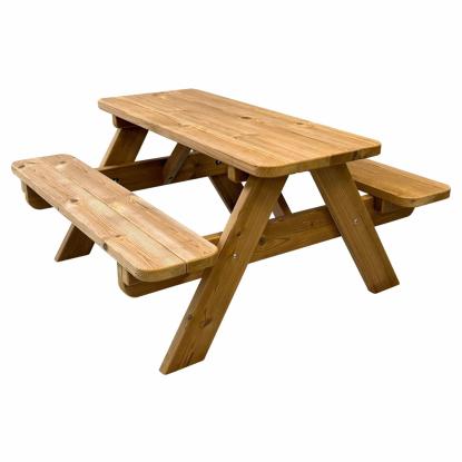 PLUS Tiny bord/bænkesæt til børn, ThermoWood, 90 cm