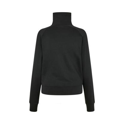 ID 0624 sweat cardigan, dame, sort