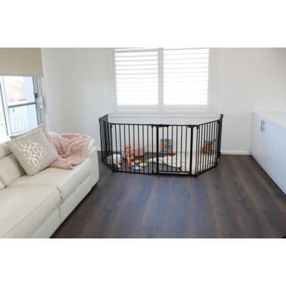 Dreambaby Discovery kravlegård, sort