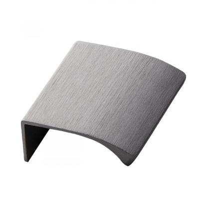 Beslag Design Edge Straight profilgreb, 40 mm, børstet antracit