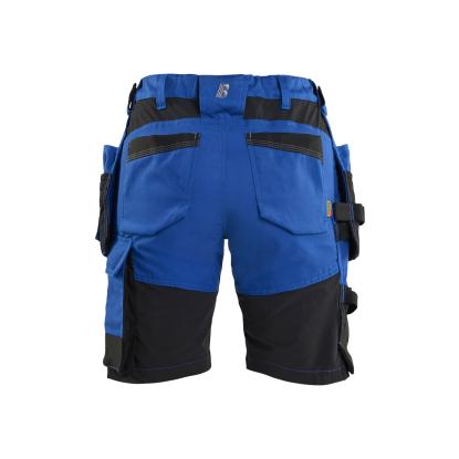 Blåkläder 7133 dame håndværker shorts med stretch, koboltblå/sort