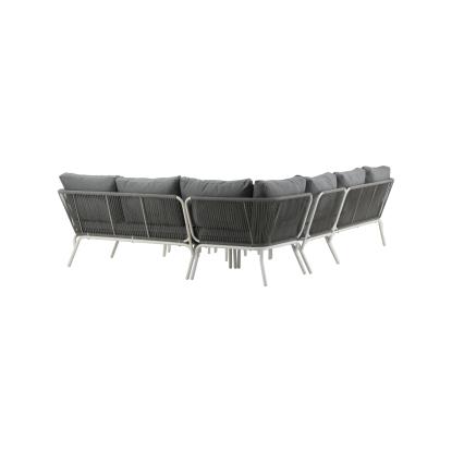 Venture Design Roxo hjørnesofasæt, grå/hvid