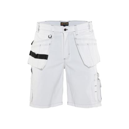 Blåkläder 1536 håndværker shorts, hvid