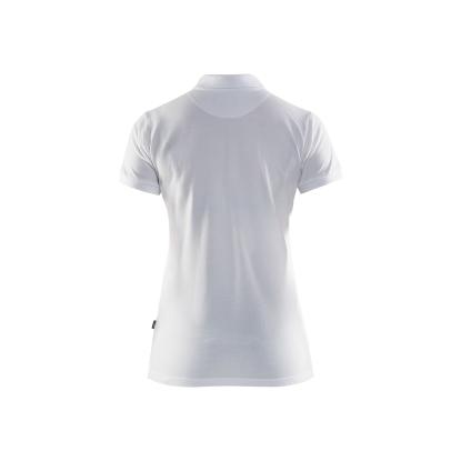 Blåkläder 3307 dame poloshirt, hvid