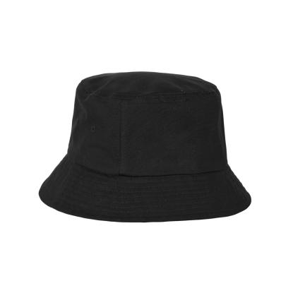 ID 0060 klassisk canvas bøllehat, sort 