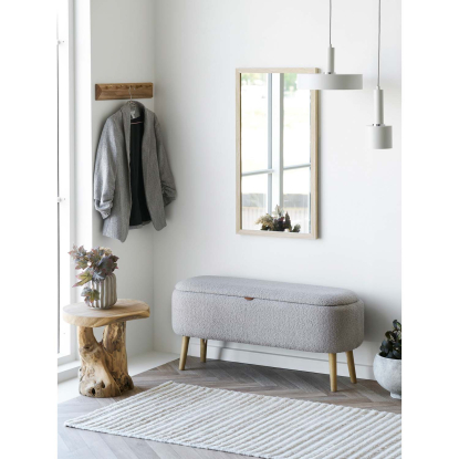 Palena hjørnebord, teak, Ø40 cm