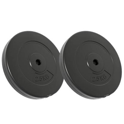 Viking Sports vægtskive sæt, Ø26 mm, 2,5 kg - 8 stk.