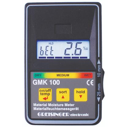 Greisinger GMK 100 fugtighedsmåler til beton og træ