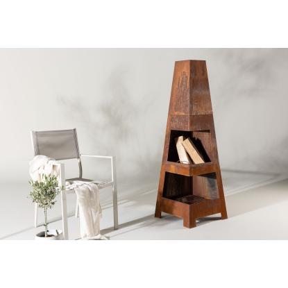 Venture Design Bastian havepejs, rust, 150 x 50 x 50 cm