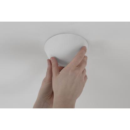 CableCup Hide roset, Ø14,4 cm, hvid