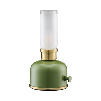 PR Home Frida LED bordlampe, transportabel, grøn