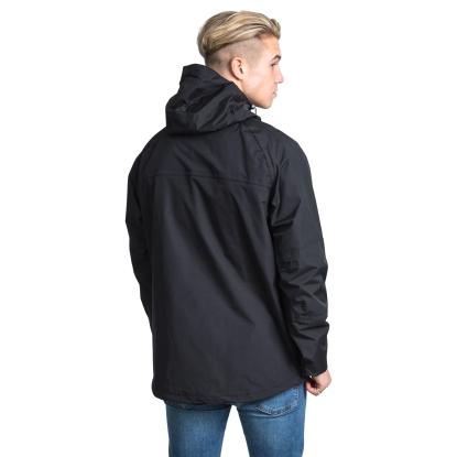 Trespass CORVO JACKET vindtæt regnjakke, herre, sort