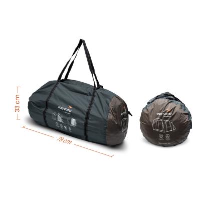 easy camp Brimnes 5 Air tunneltelt til 5 personer, brun