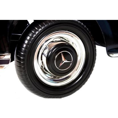 Mercedes 300S elbil, 2 x 12V, sort