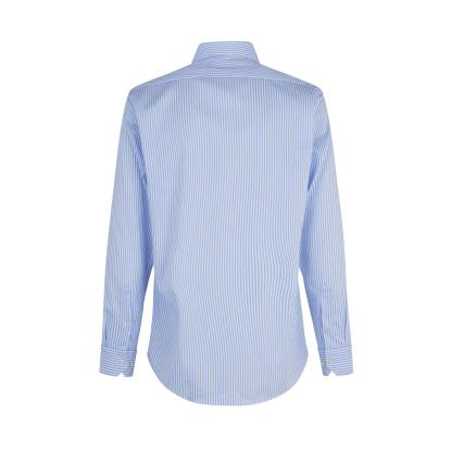 Seven Seas S90 Fine Twill Cadet skjorte, slim, lys blå