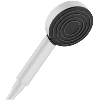 hansgrohe Pulsify S EcoSmart håndbruser, Ø105 mm, 1-jet , mat hvid