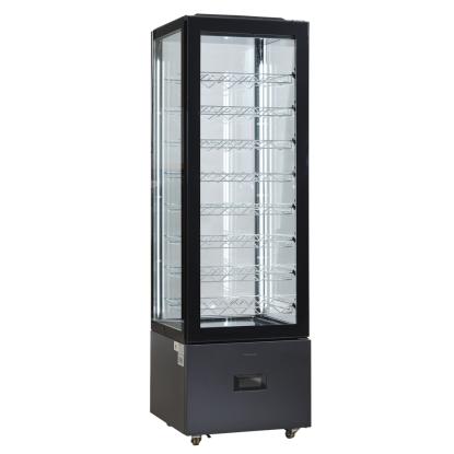 Scandomestic DC402BB displaykøleskab, 250 liter
