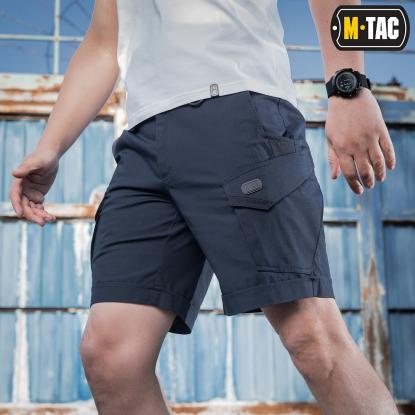 M-TAC Aggressor shorts, dark navy blue