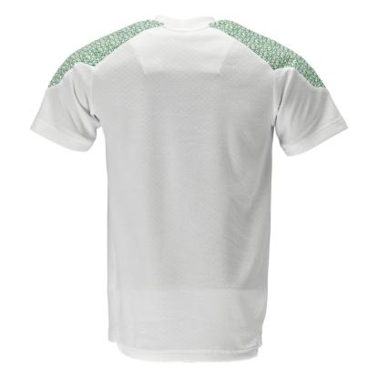 MASCOT FOOD & CARE T-shirt, kortærmet, hvid/græsgrøn