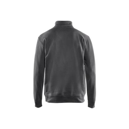 Blåkläder 3371 sweatshirt full zip, mørk grå