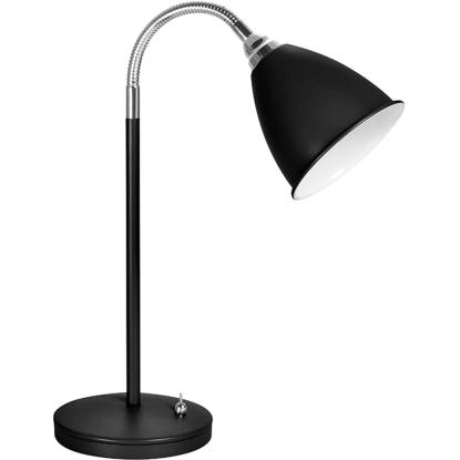 Armaturhantverk Smögen bordlampe, H45 cm, sort