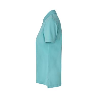 ID Ease 0557 poloshirt, lyocell, dame, støvet aqua