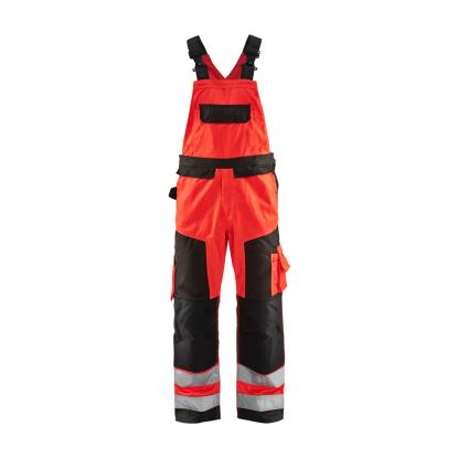 Blåkläder 2660 high vis overall, hi-vis rød/sort