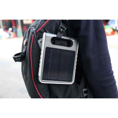 Lutec Padlight LED bordlampe med solceller med USB 2,4W