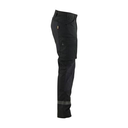 Blåkläder 1452 industri buks med stretch, sort