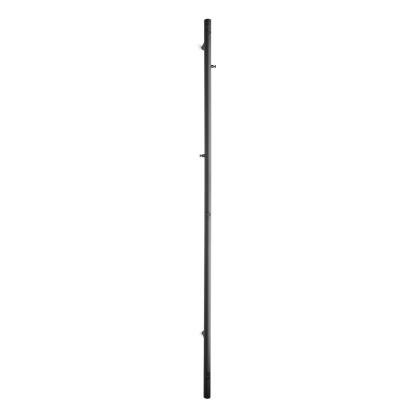 Habo Heather 01 håndklædetørrer, sort, 45 W, 74 x 1710 mm