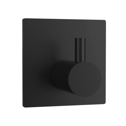 House Rio enkelt krog, mat sort, 45 x 45 x 32 mm