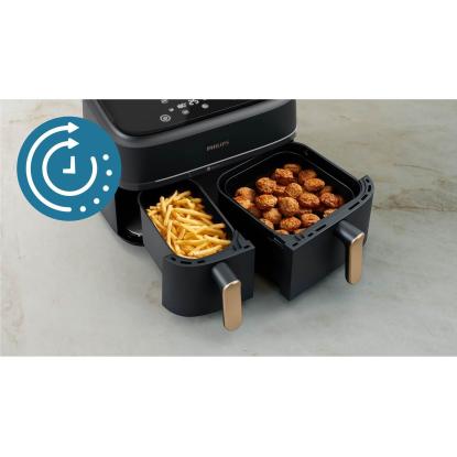 Philips S3000 NA352/00 dual basket airfryer - 9 liter