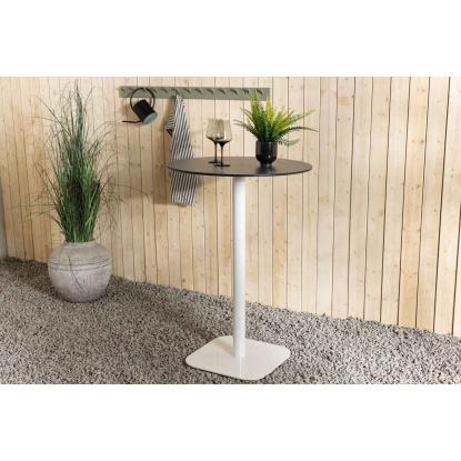Venture Design Milano barbord, grå/hvid, 75 x 70 cm