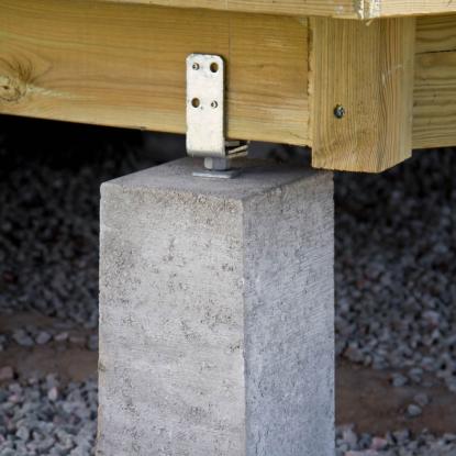 Benders Uniflex stolpesko, justerbar - L-profil