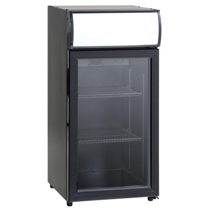 Scandomestic SC 81 BE displaykøleskab, 60 liter