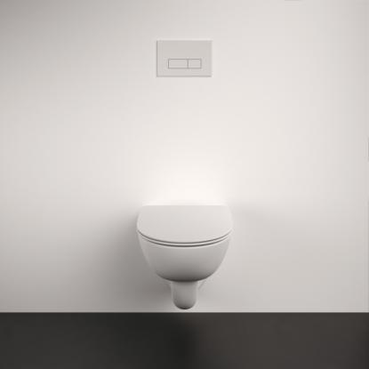 Ideal Standard i.life A væghængt toilet, sampak, hvid