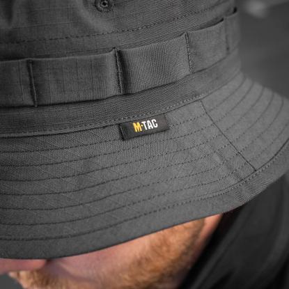 M-TAC Panama Boonie hat med rip-stop, dark grey