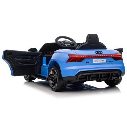 AUDI RS e-tron GT elbil til børn, 4 x 12V, blå