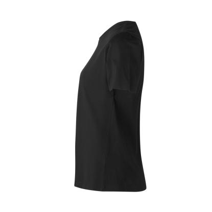 ID 0553 T-shirt, økologisk, dame, sort
