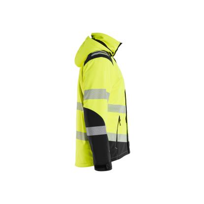 Blåkläder 4400 high vis letforet vinter softshelljakke, hi-vis gul/sort