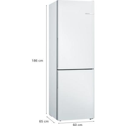 Bosch KGV36VWEAS fritstående kølefryseskab, 214 + 94 liter