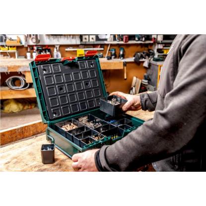 Metabo metaBOX 118 indsats med 12 flytbare rum
