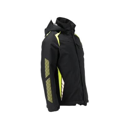 MASCOT ACCELERATE SAFE vinterjakke, sort/hi-vis gul