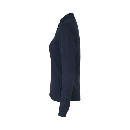 ID 0545 poloshirt med stretch, langærmet, dame, navy
