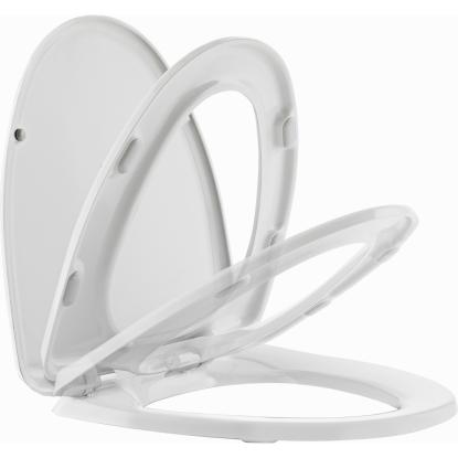 Ifö Cera toiletsæde med quick release/fast beslag, hvid